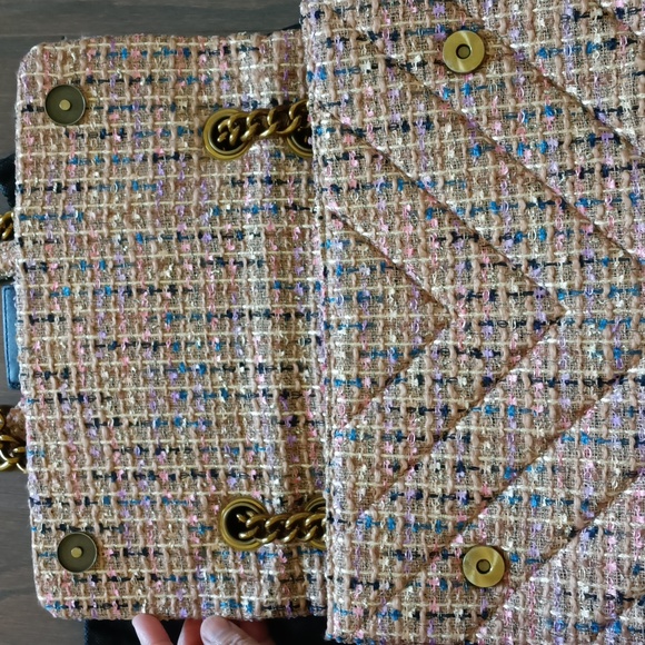 Kurt Geiger Multicolor Tweed Shoulder Bag - Picture 9 of 11